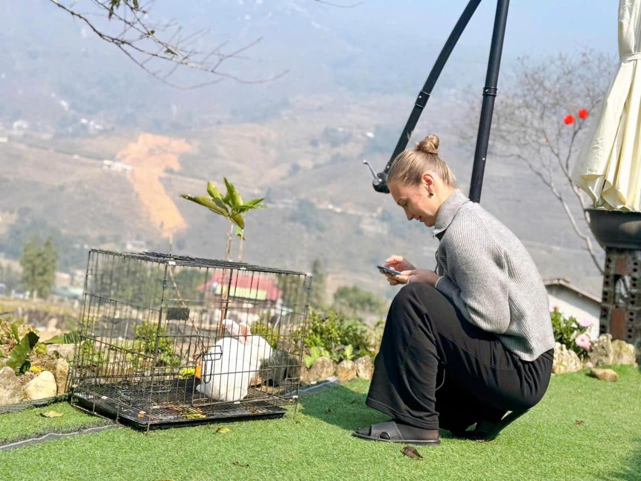 לינה וארוחת בוקר Sapa Eco Hugo מראה חיצוני תמונה